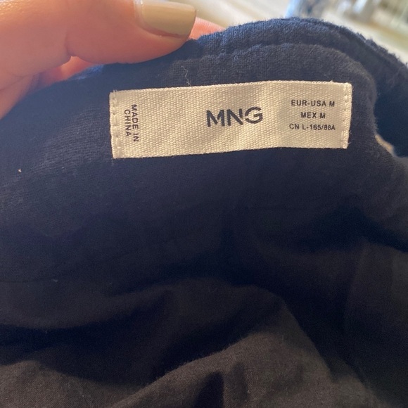 Mango MNG Women’s Open Vest Black Size M - Picture 4 of 8